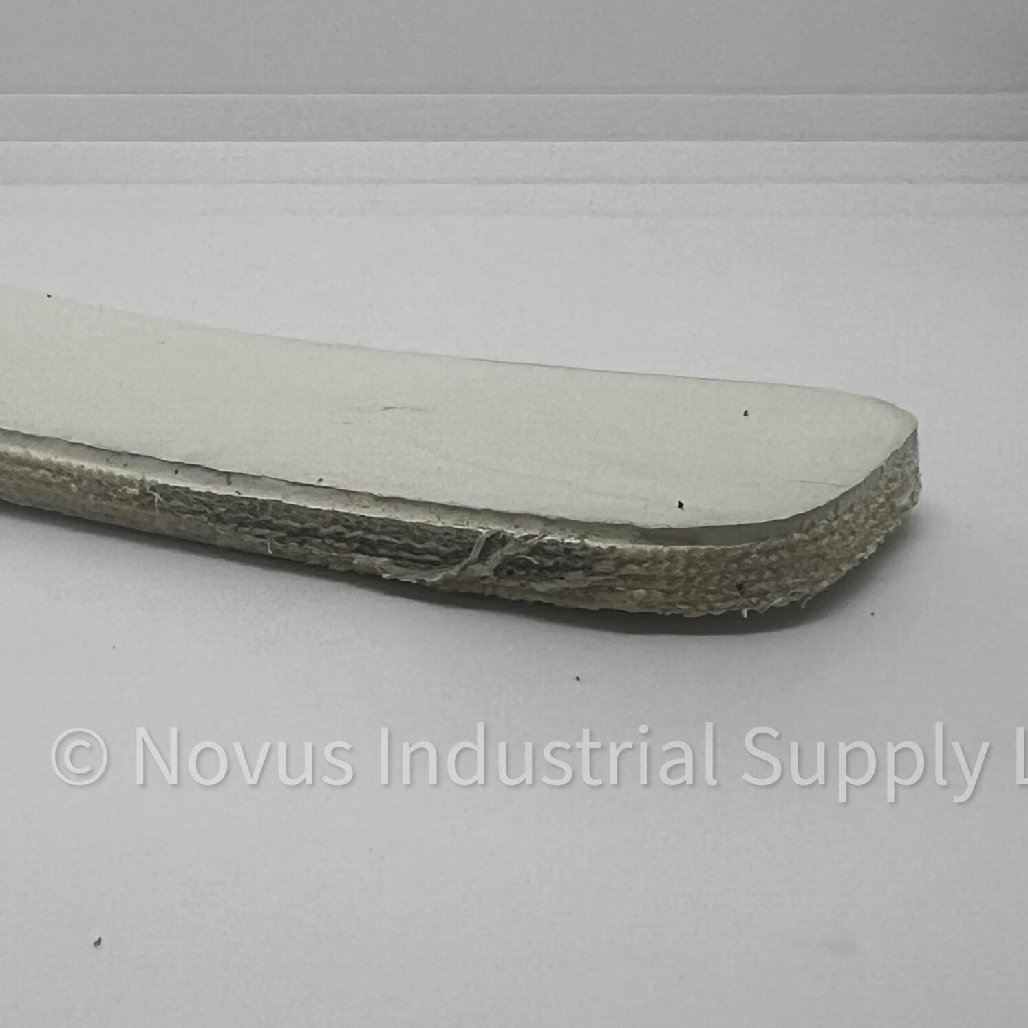 BS04 - #4 Beltservice 5 Ply 15 oz. White Nitrile COS Conveyor Belt
